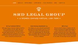 Website Design for SRD Legal Group in CT